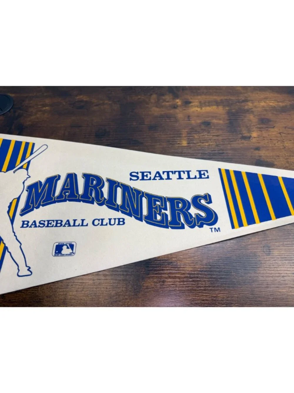 Seattle Mariners Vintage MLB Pennant Baseball Club Official Licensed 30 inches